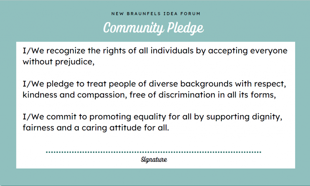 Comunity Pledge